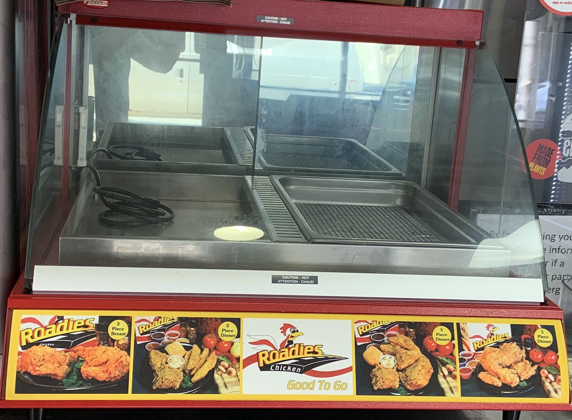 Roadies Chicken Warmer Display