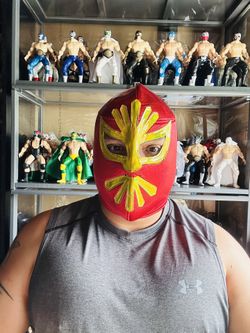 Mistico Lucha Libre Mask Mexican Wrestling Adult Luchador Costume Luchadores