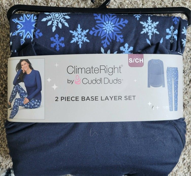 Climate Right By Cuddl Duds 2 Piece Pajama Set