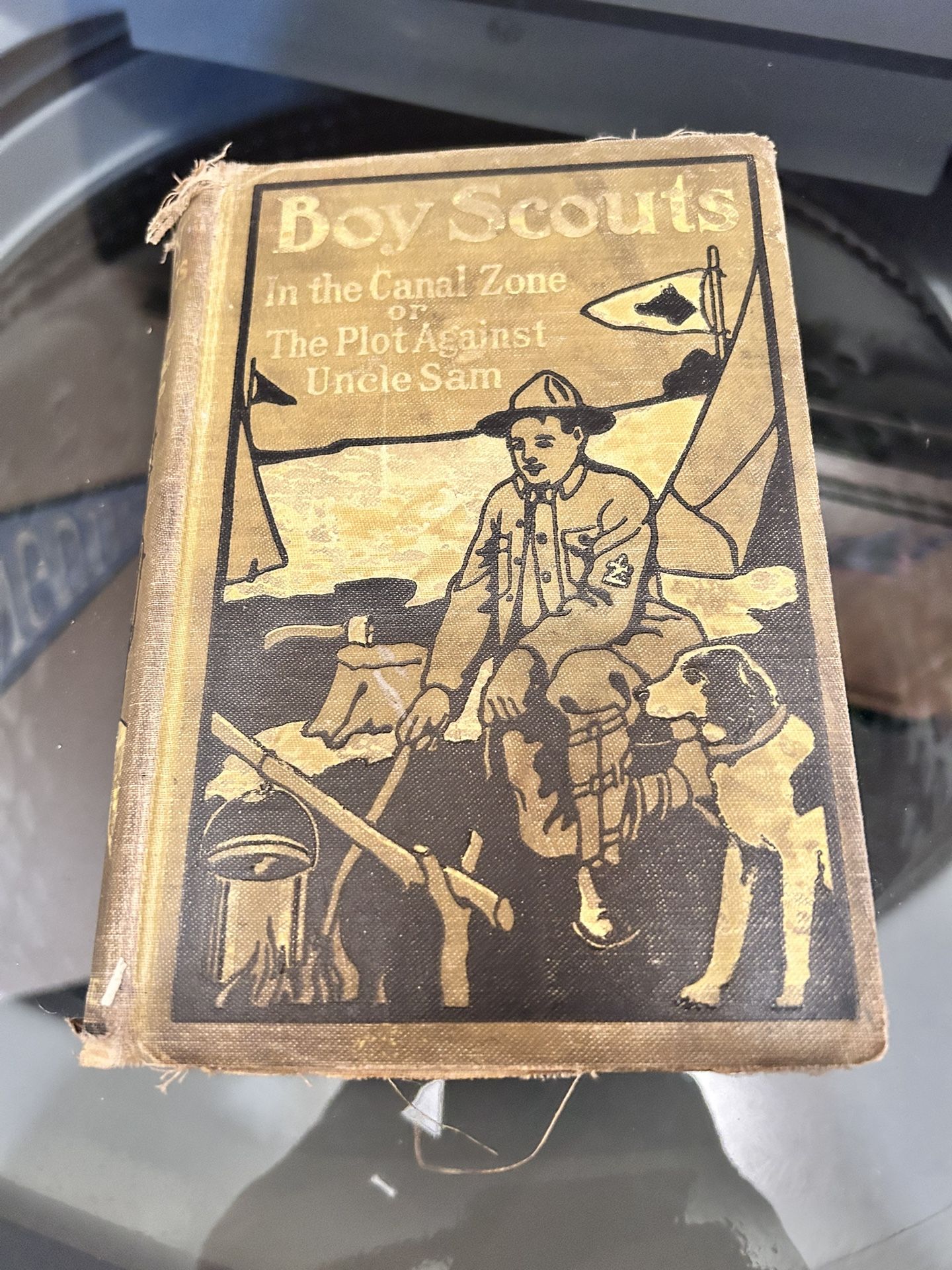 Antique Boy Scout Book