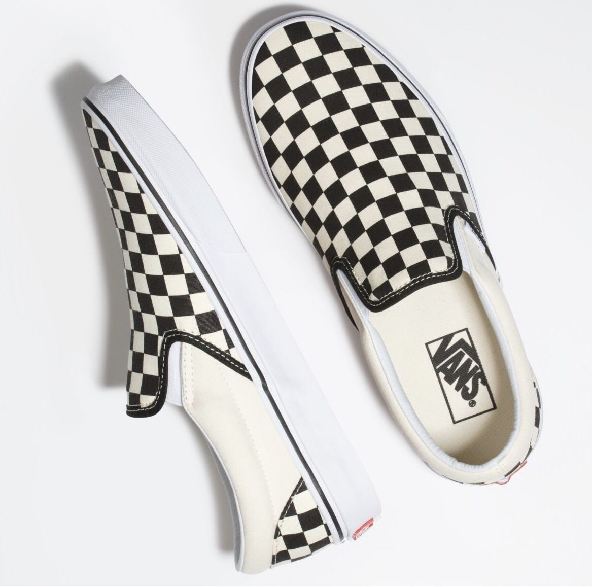 VANS Checkerboard Slip Ons (Women’s Size 6 1/2)