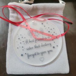 hanging ornament best friend female sister
