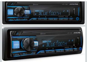 Alpine UTE-73BT Mech-Less Digital Media Receiver with Bluetooth® Wireless Technology