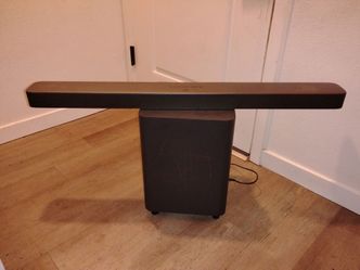 JBL sound bar with sub