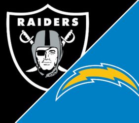 Los Angeles Chargers versus Las Vegas Raiders