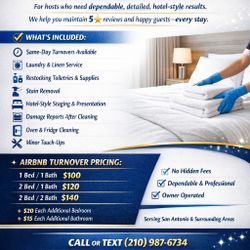 Housekeeping/ Airbnb Turnover