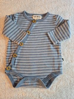 Rabbit + Bear Baby Bodysuit 3-6M