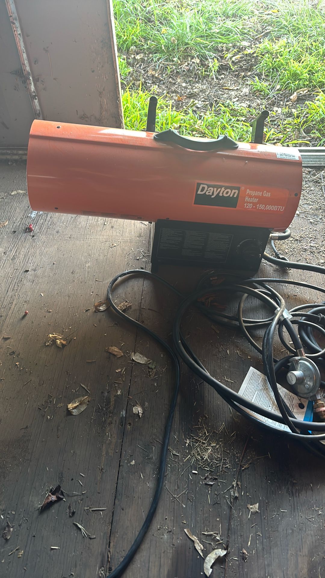 Dayton Portable Propane Heater