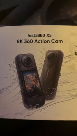 Insta360 X5 8K 360 Action Camera – Like New / Open Box