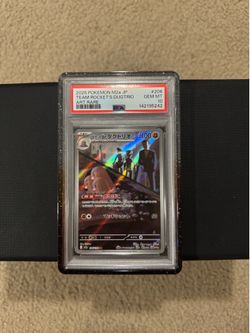 Pokemon Team Rocket's Dugtrio #206/043 PSA 10