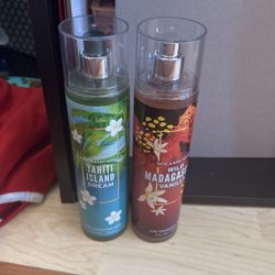New Bath And Body Works Sprays 