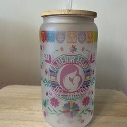 Mom Glass Cup