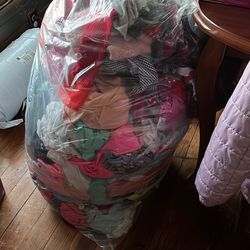 55 Gal Bag Full Of Girls Clothes Size 4t-7/8