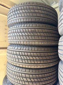 New set of take off 265/65/18 Michelin tires for sale