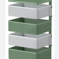5 Tier Rolling Cart