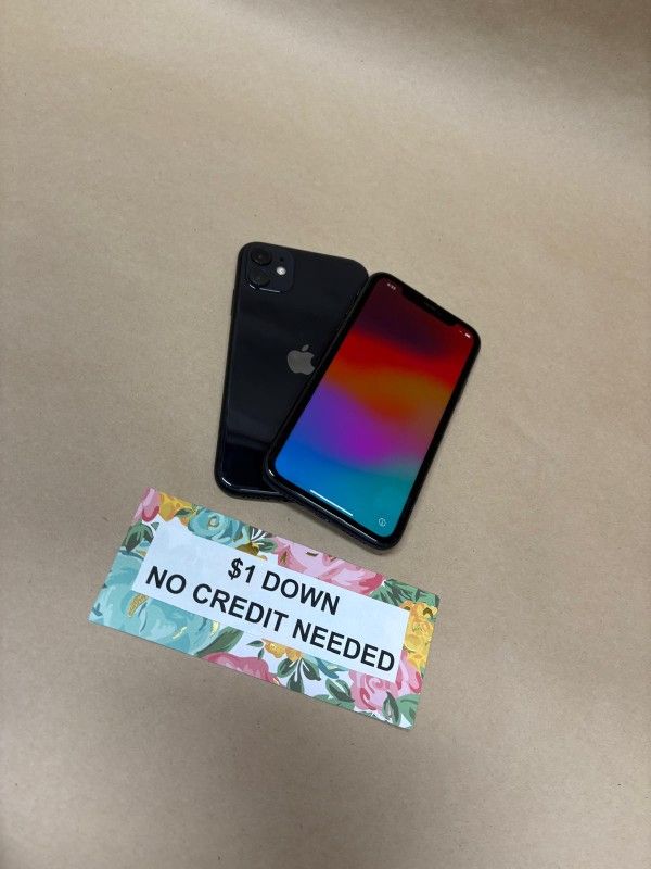 Apple IPhone 11 Only $1 Today Pay The Rest Later!