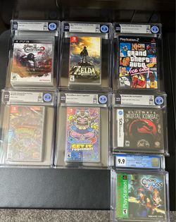 Graded Sealed Video Games $160 Each