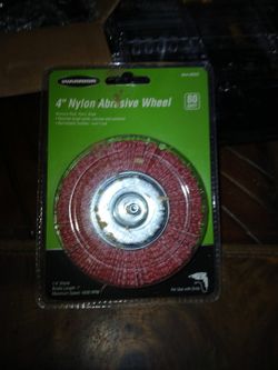 Warrior 4" Nylon Abrasive Wheel