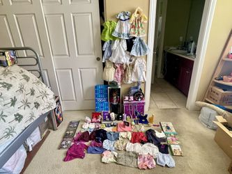 AMERICAN GIRL DOLL TRULY ME JUST LIKE YOU GT26 RETIRED Rare Mega Lot 80 + items