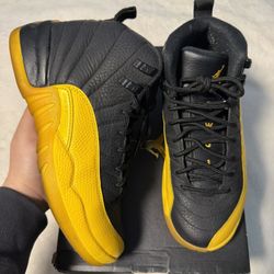 Black Gold Jordan 12’s 