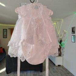 Baby Girls Baptism Dress 