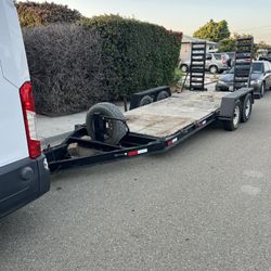 2008 Carrier Flat Bed Trailer