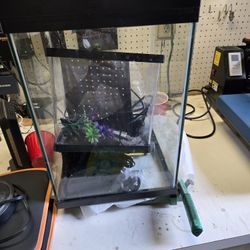 Topfin Aquarium With Heater And Filter