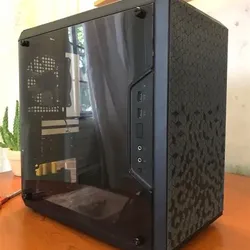 Compact mATX computer case