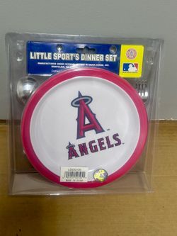 MLB Los Angeles Angels Little Sports Dinner Set