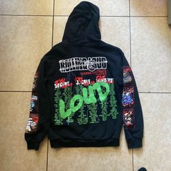 Custom Slipknot Rolling Loud NYC Black Patched Hoodie 2021 City Morgue MST 1 of
