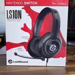 LS10N Wired Gaming Headset For Nintendo Switch $20