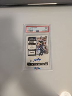 2023 Contenders Jake Bobo Autograph Psa 9