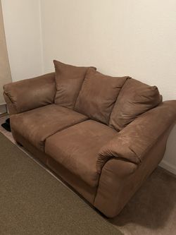 Microfiber Love seat Couch
