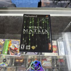 Enter The Matrix Ps2 $20-$25 Each Gamehogs 11am-7pm