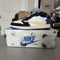 Travis Scott Jordan 1 Low Fragment Size 8