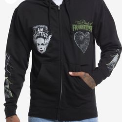 Men bride of Frankenstein sweater XS