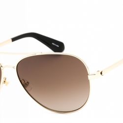 Kate Spade Sunglasses AVALINE2/S Gold Aviator Sunglasses