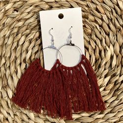 Handmade Macrame Earrings 