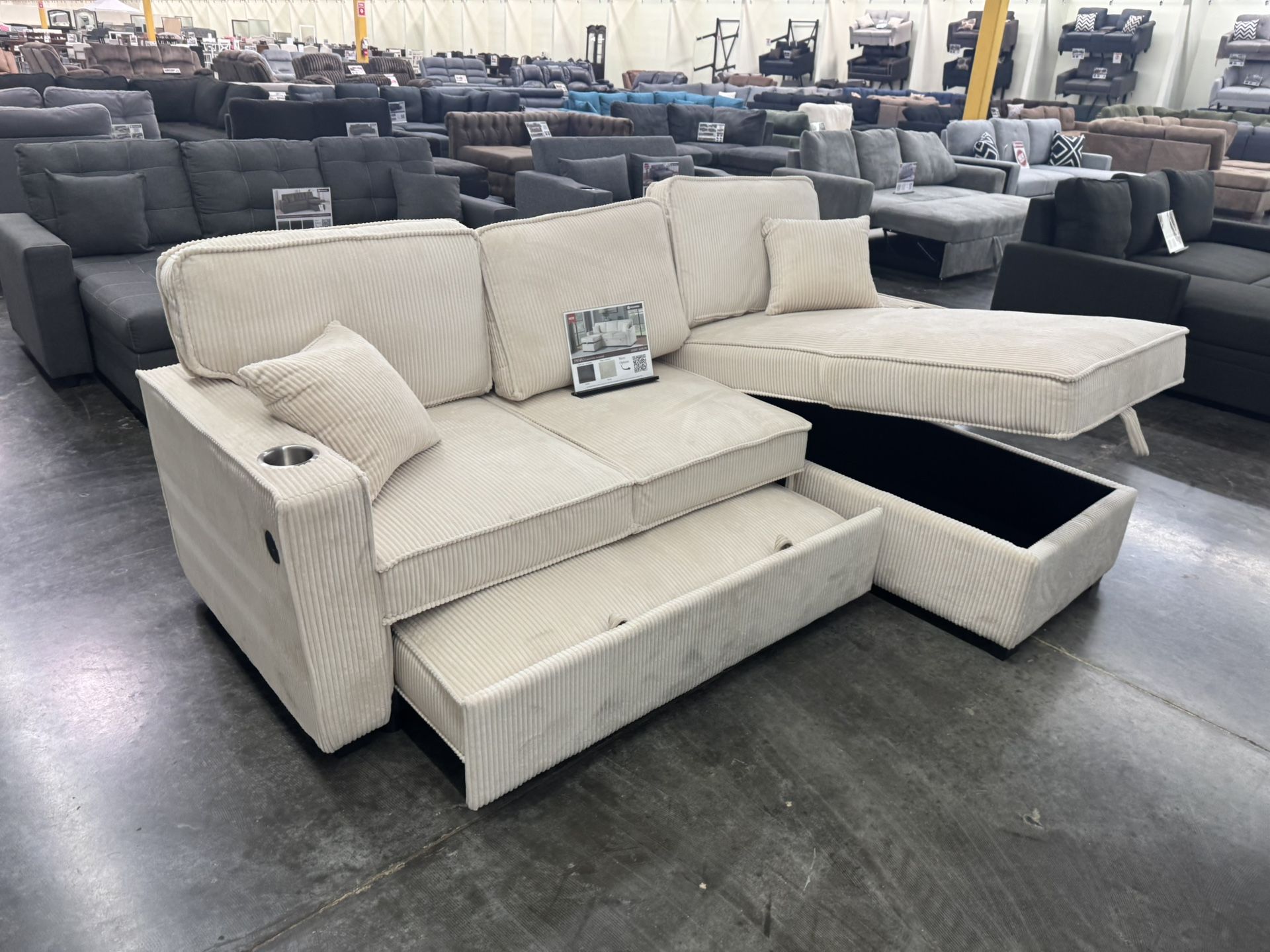 New Sofa Bed With Storage