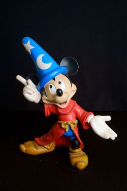 Vintage Disney Big Figure - Sorcerer Mickey