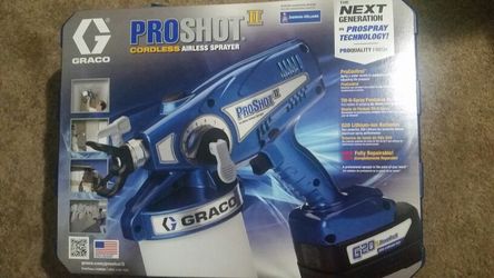 Proshot cordless paint sprayer new arrivals