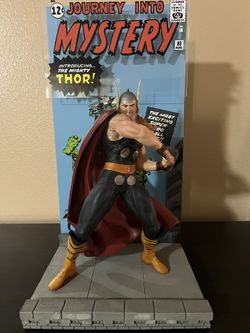 MASTER REPLICA THOR STATUE   JOURNEY INTO MYSTERY 83 SIDESHOW 18" TALL