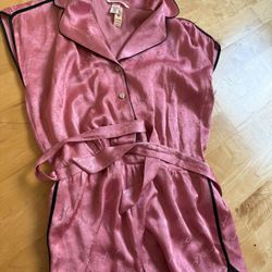 Victoria Secret Satin Jumper Sleepwear 