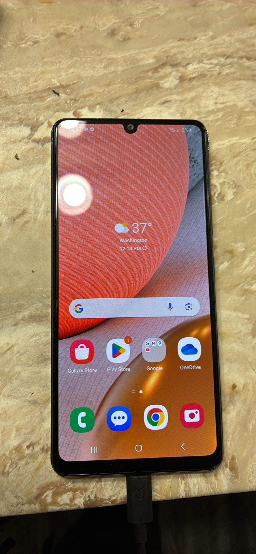 Samsung Galaxy A42 5G SM-A426U1 128GB Prism Dot Black Unlocked W066136