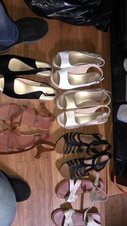 Shoes For Sale 6 Pairs For $80 Dollars