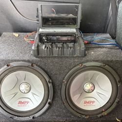 stereo system Pioneer & Kenwood