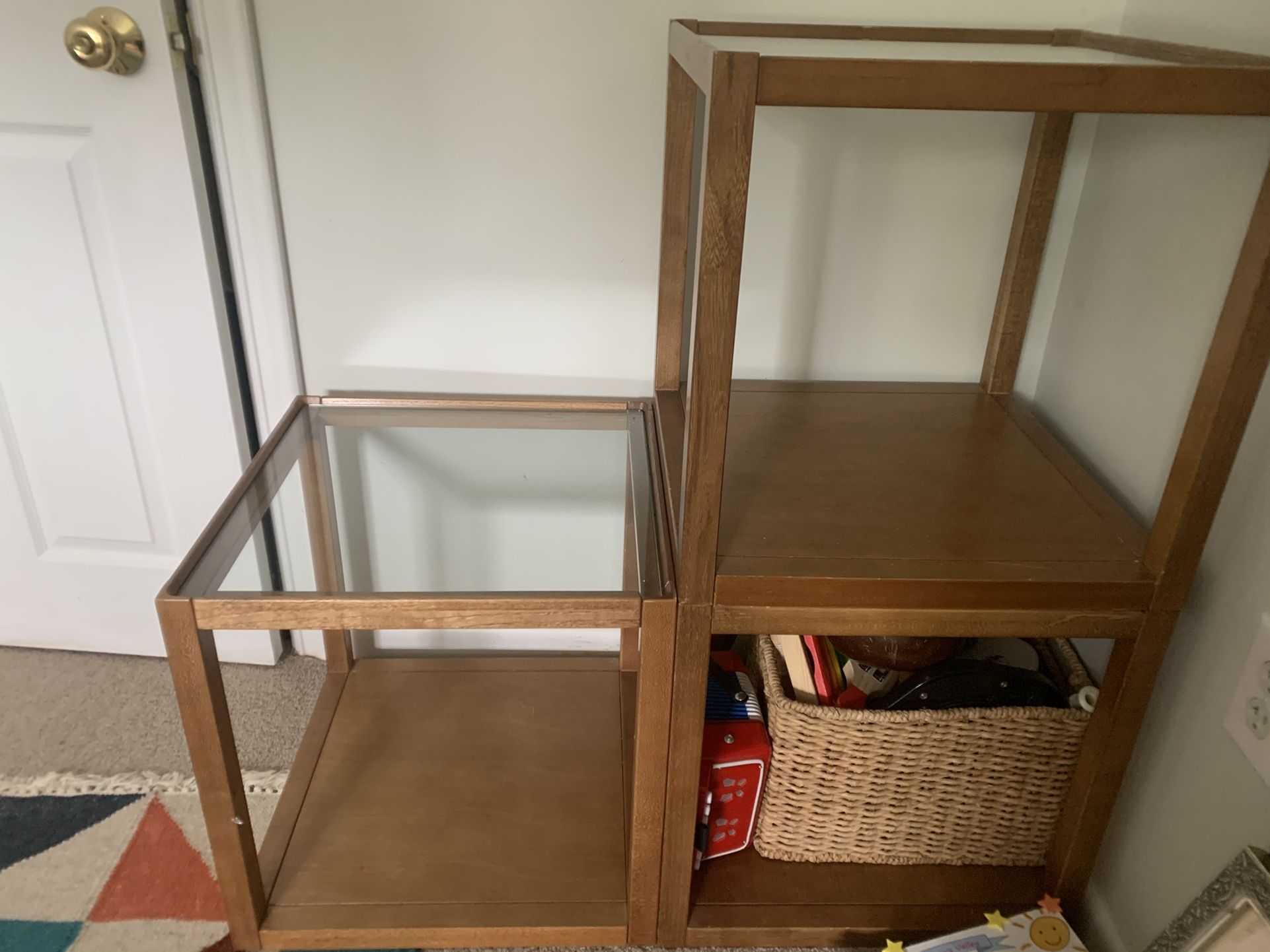 Shelf/side Tables From Crate And Barrel