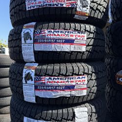 🚨‼️vendo Set De Llantas 225 65 17 American Allterain 