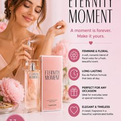 Eternity  moment eau de parfum 3.3 fl oz