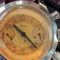 Doxa  spillmann valjoux 22 watch